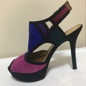 Nine West Color-block Heels